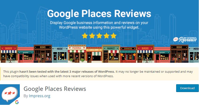 Google Places Reviews by Impress.org