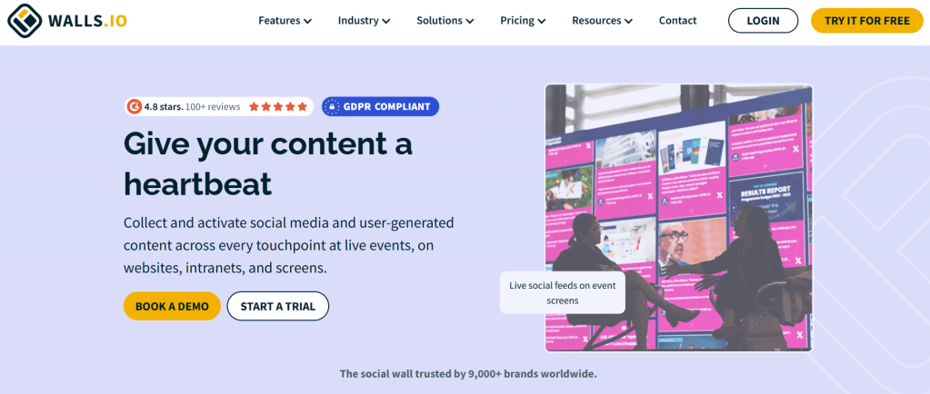 embed slack into website