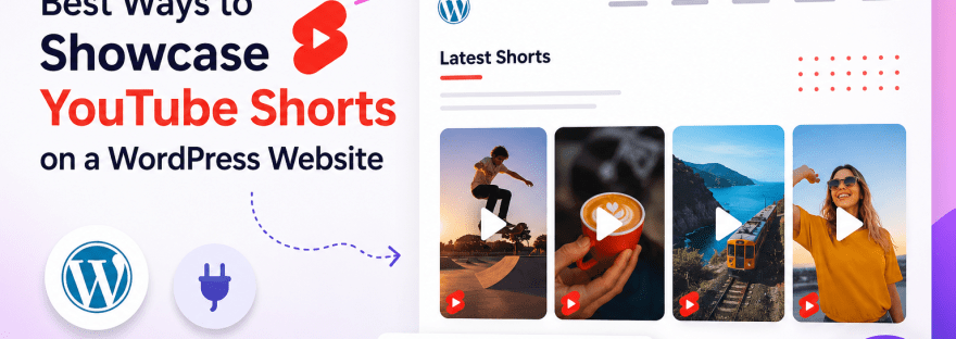YouTube Shorts on a WordPress Website